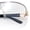 Gold - Grey Clear, variant on SA106 Womens Oversize Shield Curved Wrap Around Fashion Sunglasses / Gold Frame - Black Brown Lens
