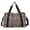 brown, variant on UNIXINU Trendy Leopard Print Travel Duffels Bag with Adjustable Strap Lightweight Overnight Bag for Yoga Workout Weekend Trips Casual Activities