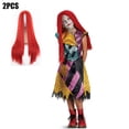 thumbnail image 3 of Disfraz de Jack y Sally para niños, ropa de fiesta de carnaval, el vestido de pesadilla antes de Navidad, 3 of 5