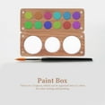 thumbnail image 5 of 2 Sets Liner Paints Walnut Box Practical Palette Lightweight, 5 of 8