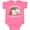 Hot Pink, variant on Future Bookworm Like My Aunt Boys or Girls Baby Bodysuit