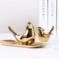 thumbnail image 3 of Modern Style Golden Animal Statues for Home Decor, 3 of 5