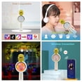 thumbnail image 3 of Cute Design Kids Wireless Microphone Speaker Combo with Karaoke Function, TWS Pairing, TF Card Support, Bluetooth 5.1, 4 Voice Changer Modes, One-Touch Accompaniment Switch, 5W 52mm Speaker, 800mAh, 3 of 6