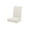 ?? White_Hot#2724, variant on Jacquard Dining Chair Cover Thickened Polyester | Elastic Full Fit 40-50cm x 45-65cm | Dirtproof, Retractable, Washable, Velvet Feel | Gray, White, Navy, Red, Khaki