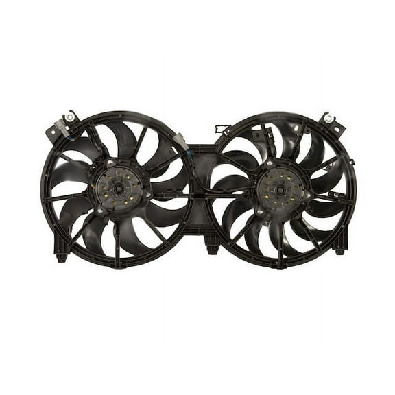 Radiator Fan Assembly - Compatible with 2007 - 2019 Nissan Altima 2008 2009 2010 2011 2012 2013 2014 2015 2016 2017 2018