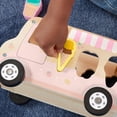 thumbnail image 3 of Fisher-Price Wooden Ice Cream Shape Sorter Set for Toddlers & Kids, 8 Wood Pieces - Walmart Exclusive, 3 of 6