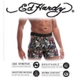 thumbnail image 6 of Ed Hardy Men's Athletic Underwear, 4-Pack Moisture Wicking Performance Boxer Briefs for Men, Large Multicolor, 6 of 6