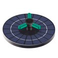 thumbnail image 1 of BSV-SP046L Solar Fountain Pump Water Pump Floating Fountain Battery Light, 1 of 5