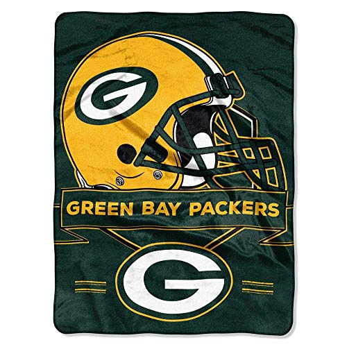 NFL green Bay Packers "Prestige" Raschel Throw Blanket, 60" x 80