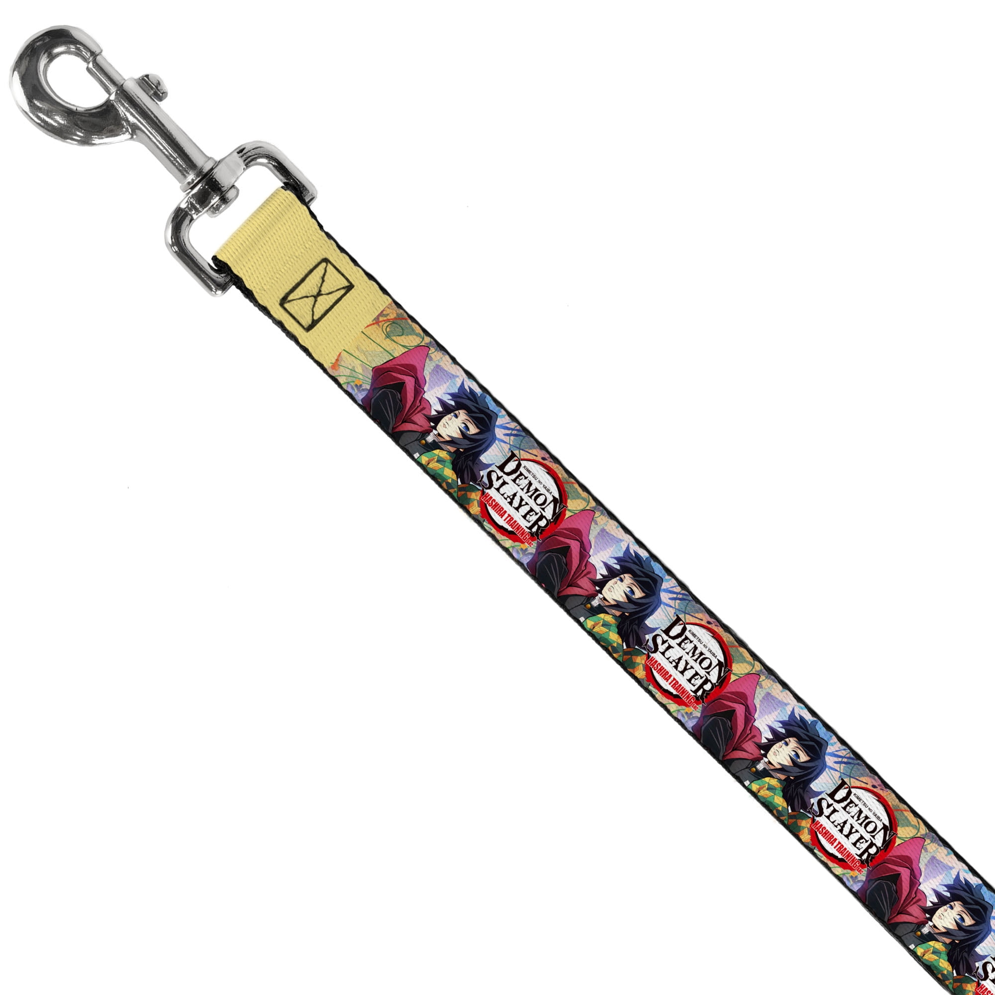Aniplex of America Pet Leash, Dog Leash, Demon Slayer Giyu Tomioka Pose and Title Logo, 6 Feet Long 1.0 Inch Wide