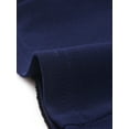 thumbnail image 5 of INSPIRE CHIC Long Sleeve Crop Cardigan for Women's Contrast Trim Collar Bolero Casual Work Tops XS Dark Blue, 5 of 6