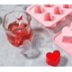 thumbnail image 2 of 1 pieza de molde for bandeja de hielo de silicona en forma de corazón, película for cubitos de hielo con 10 películas for bandeja de hielo en forma de corazón con silicona suave de fácil liberación, 2 of 2
