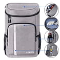 thumbnail image 4 of FORICH Mochila enfriadora Mochila enfriadora impermeable con aislamiento a prueba de fugas, Mochila enfriadora de playa suave y liviana para hombres y mujeres para trabajar Picnics Camping Senderismo,, 4 of 5