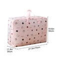 thumbnail image 3 of Bolsa de almacenamiento de viaje | Organizador de edredones no tejidos de gran capacidad | Estilo de lona portátil | Bolsa móvil multiusos | Tejido duradero resistente al agua | 70x30x50cm | Ropa de, 3 of 6