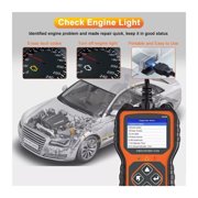 AS200 Full OBD2 Car Scanner Professional Code Reader Engine Check Turn Off MIL I/M Readiness OBD 2 Auto Diagnostic Tools ,Reliable Car Helper