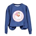thumbnail image 2 of EGNMCR Chandail en Molleton de Noël Mode Décontractée pour Femmes Manches Longues Col Rond Imprimé Chandail en Molleton Blouse, 2 of 3