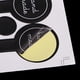 thumbnail image 3 of Etiqueta Adhesiva de Sellado Soledad 20 hojas Negra Hecha a Mano, 3 of 10
