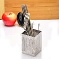 thumbnail image 2 of Koszal Chopsticks Holder with Hanging Hooks Space-Saving Stainless Steel Tableware Drainer for Kitchen, 2 of 8