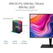Asus ProArt PA32UCX-PK 32 4K UHD Mini LED LCD Monitor - 16:9 - Black, Black