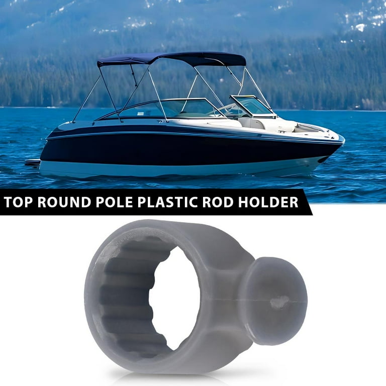 CROSSDESIGN Dowco Lok Bimini Top Round Pole Plastic Rod Holder