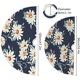 thumbnail image 3 of FMSHPON Art Daisy Xmas Christmas Tree Skirt Stand Mat for Holiday Party Decoration Indoor Outdoor 36 inches, 3 of 6