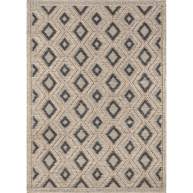 Momeni ANDESAND-2BGE5070 Hand Woven Andes Rectangle Area Rug, Beige - 5 x 7 ft.