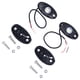 thumbnail image 3 of Par de luces de roca blancas, 9LED, IP68, lámpara incandescente para chasis, Universal, para coche, camión, ATV, RZR, UTV, 3 of 5