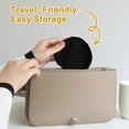 thumbnail image 3 of 1pack Travel Hair Dryer Sock Cover Heat Protection Cap Fits Most Standard Blow Dryers Portable Foldable Attachment for Curly Wavy Hair Foldable Travel Diffuser Sock with Elastic Band, 3 of 6