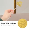 thumbnail image 5 of WHAMVOX Cupcake Toppers for Father's Day Party Decorations Golden Paper and Bamboo 25pcs Set, 5 of 8