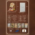 thumbnail image 3 of Book Nook Kit - DIY Miniature House Library for Adults and Teens, Booknook Tiny House Bookshelf Decor 3D Wooden Puzzle, Gifts for Family, Friends, 3 of 6