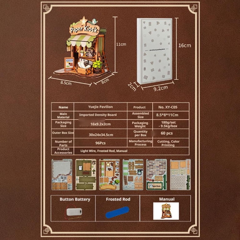 Book Nook Kit - DIY Miniature House Japanese Izakaya for Adults