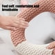 thumbnail image 5 of Household Toilet Seat Cushion Universal Use Knitted Toilet Seat Cover Season Washable Toilet Seat Cushion O Shape, 5 of 6