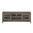 thumbnail image 2 of Clearance! Techni Mobili Grey Driftwood TV Stand, 2 of 9