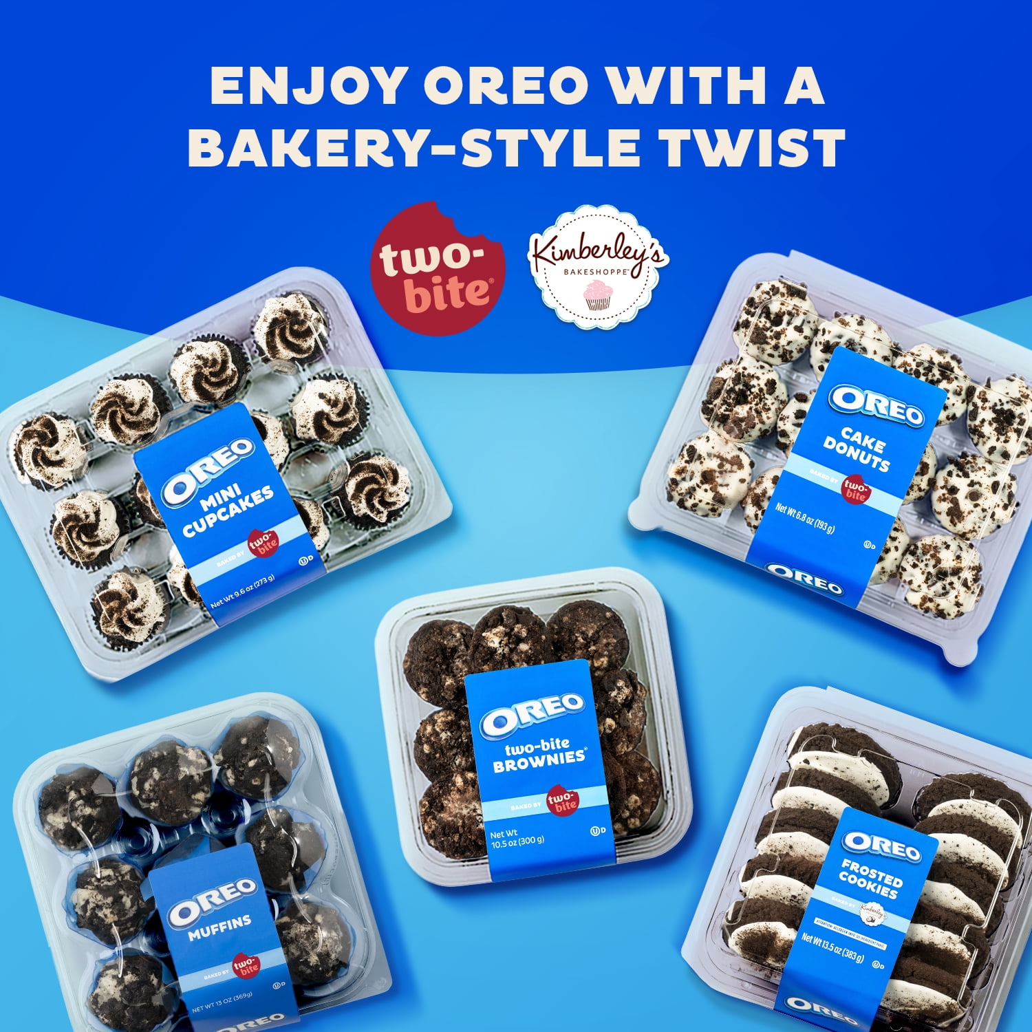 Two-bite Oreo Mini Muffins, 13 oz, 9 Count