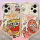 thumbnail image 4 of Phone Case For Xiaomi Redmi Note 13 12 Pro Plus 12S 11 11S 10 10S 9S 7 8 9 Pro Max Graffiti SpongeBobs Patrick Star Wave Cover, 4 of 5