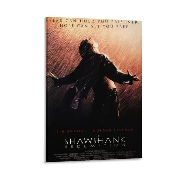 The Shawshank Redemption Movie Poster Poster Decorative Painting Canvas Wall Art Living Room Posters Bedroom Painting