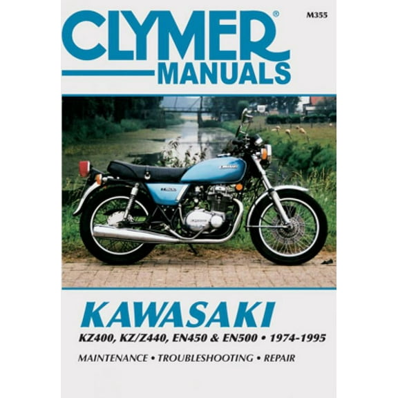 Kawasaki KZ400, KZ/Z440, EN450 and EN500 Motorcycle (1974-1995) Service Repair Manual ^