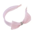 thumbnail image 5 of Unique Bargains 1 Pc Exquisite Mesh Side Bow Headband Pink, 5 of 6