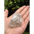 thumbnail image 3 of Large Raw Clear Quartz, Natural Clear Quartz Stone, Natural Rough Clear Quartz, Clear Quartz Rough, Clear Quartz Rock (Clear Quartz, 1 Piece), 3 of 8