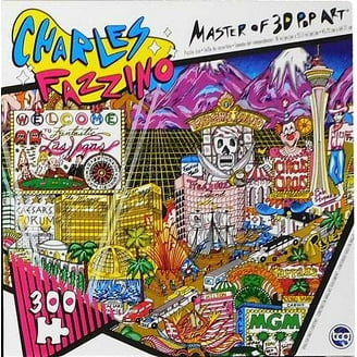 Charles Fazzino Pop Art New York City 300 Piece Poster Sized