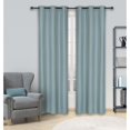 thumbnail image 1 of Safdie & Co. Rideau 2PK 84L Blackout Texturé Teal, 1 of 2