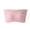 Pink, variant on Plus Size Stretch Strapless Bras for Women Cute Bow Print No Underwire Sports Bandeau Bra Soft Support Comfort Breathable Front Ruffle Design Everyday Bralettes Grey XL