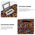 thumbnail image 4 of Goofa Daisies Flowers Pattern Luggage Covers For Suitcase,Suitcase Cover Protector Fit 18-32 Inch Luggage-X-Large, 4 of 9