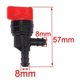 thumbnail image 2 of Válvula de cierre de combustible de 90 grados, 1/4 pulgadas, 2 uds., para Briggs & Stratton, 2 of 5