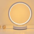 thumbnail image 3 of Lámparas de Mesa Con Anillo Circular, Luz de Noche Junto a la Cama, Iluminación Led, Decoración Creativa para El Hogar, Lámparas Minimalistas para, 3 of 8
