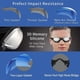 thumbnail image 4 of Swim Goggles Swimming Goggles, Pack of 2 Professional Anti Fog No Leaking UV Protection Swim Goggles for Women Men Adult Youth (Black Silver Mirrored, 4 of 4