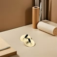 thumbnail image 4 of CATIEBYE 2Pairs Golden Copper Finger Cymbals for Dancing Lightweight Metal Instrument with Crisp Sound, 4 of 7