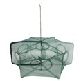 thumbnail image 3 of Fishing Bait Trap Foldable Fish Minnow Crayfish Shrimp Net Trap Cast Net Dip Cage Collapsible Easy Use Hexagon 6 Hole Fishing Accessories, 3 of 10