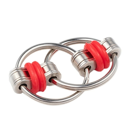 Puloru Stainless Steel Flippy Chain Fidget Toy for Office Worker Autism ADHD