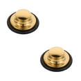 thumbnail image 4 of Hemoton 2pcs Kitchen Sink Stopper Rubber Sink Plug Drain Stopper Replacement Garbage Disposal Stopper Kitchen Sink Drain for Universal Use Golden, 4 of 8